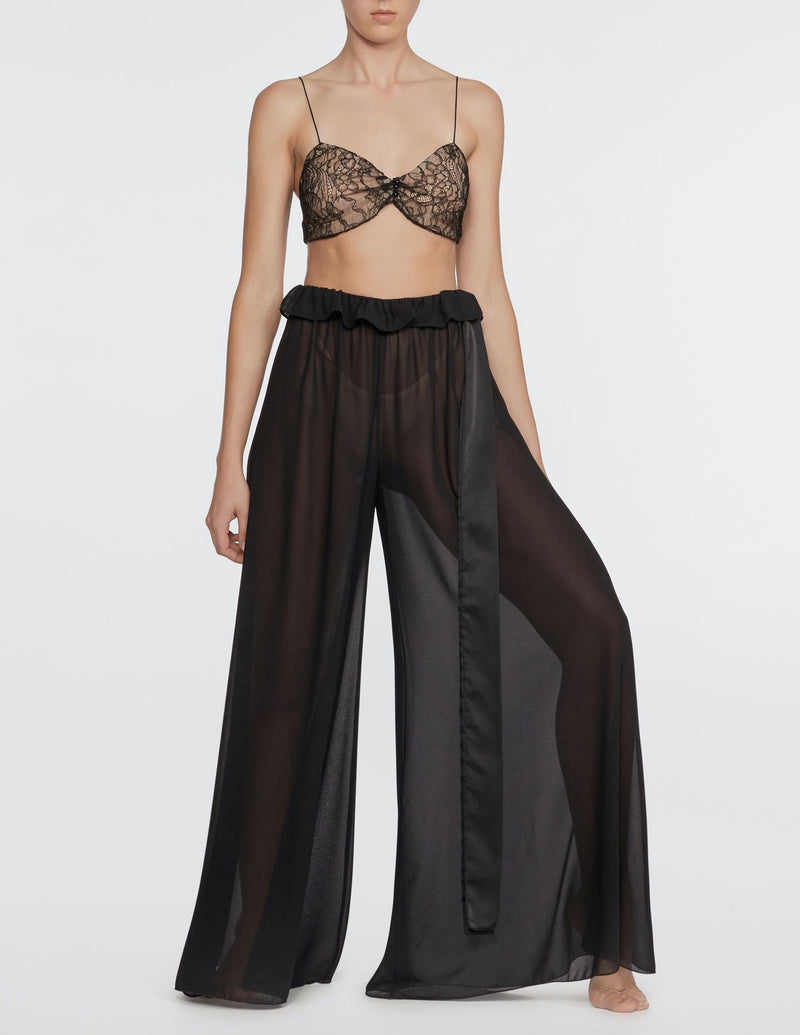 elle-pants-black-chiffon-satin-luxury-lingerie-loungewear-raine-designs