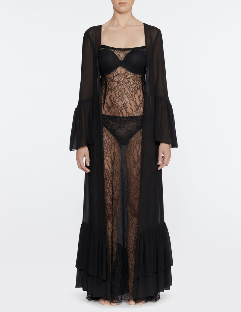 envie-dress-black-shanelle-robe-black-chiffon-lace-luxury-lingerie-raine-designs