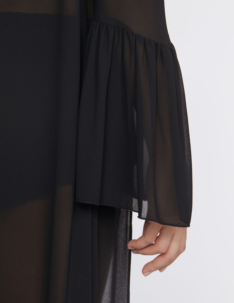 shanelle-robe-black-satin-chiffon-luxury-lingerie-loungewear-raine-designs